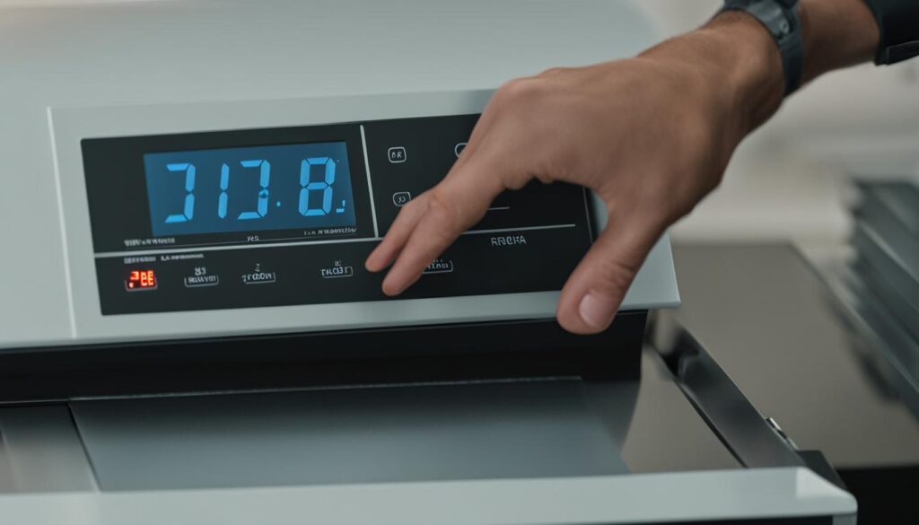 adjusting heat press temperature to fahrenheit