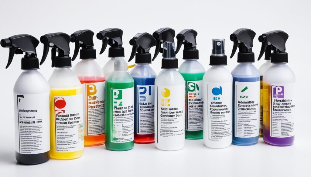 chemical cleaners for ink removal