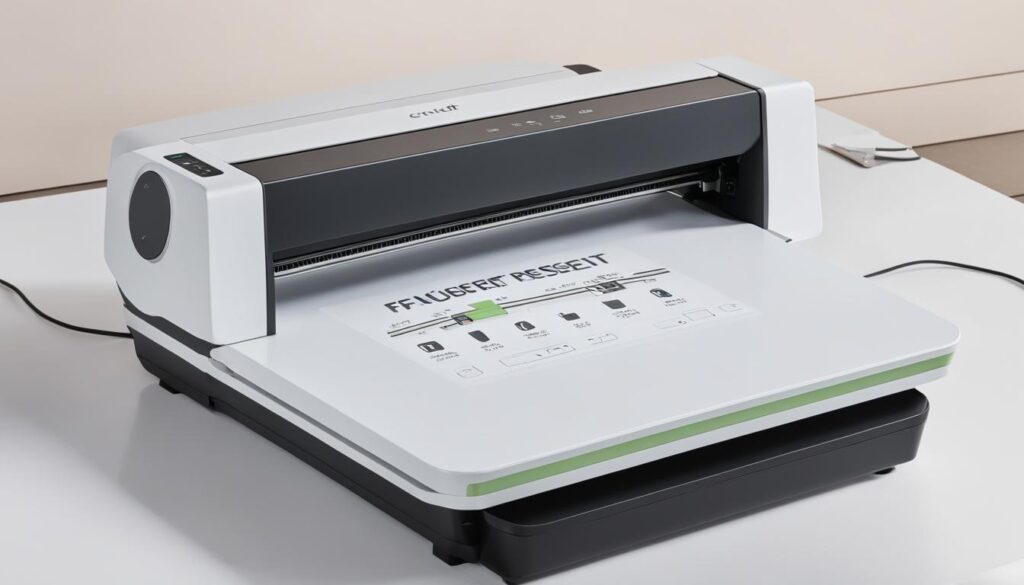 cricut heat press factory reset