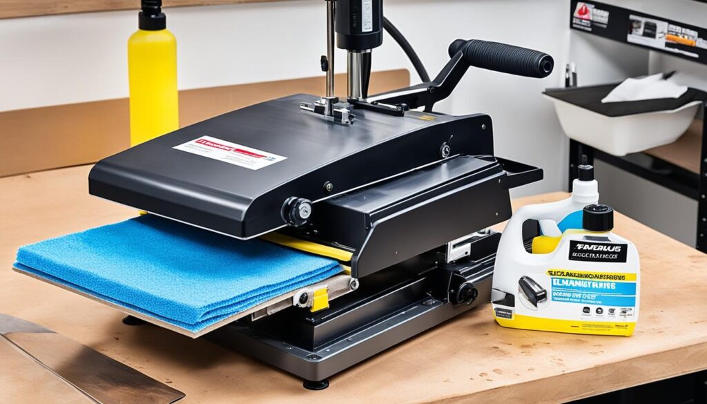 heat press maintenance guide