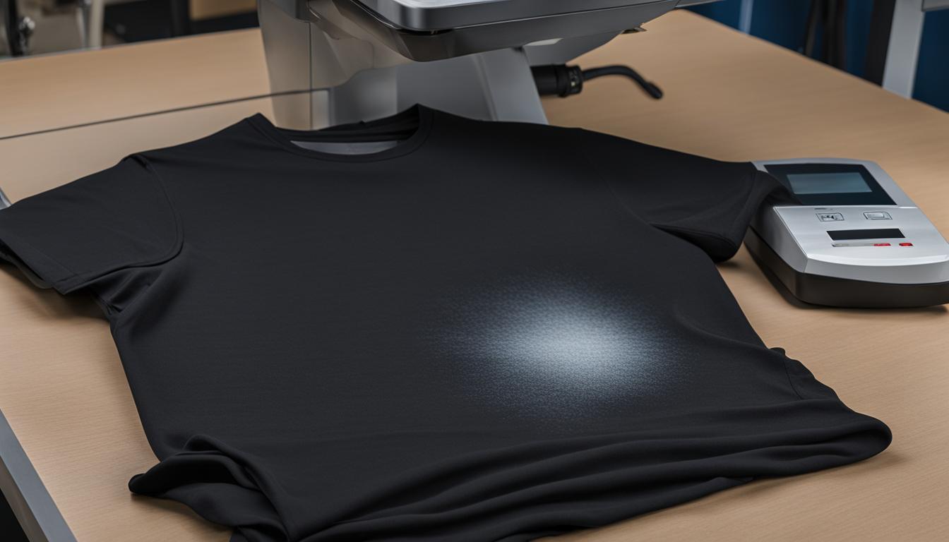 how do i clean a heat press after a t-shirt gets burned on it