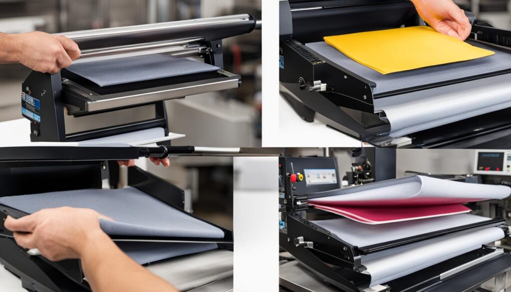 how to clean stahls heat press